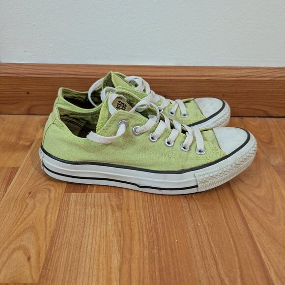 Lime Green Converse - Picture 2 of 3